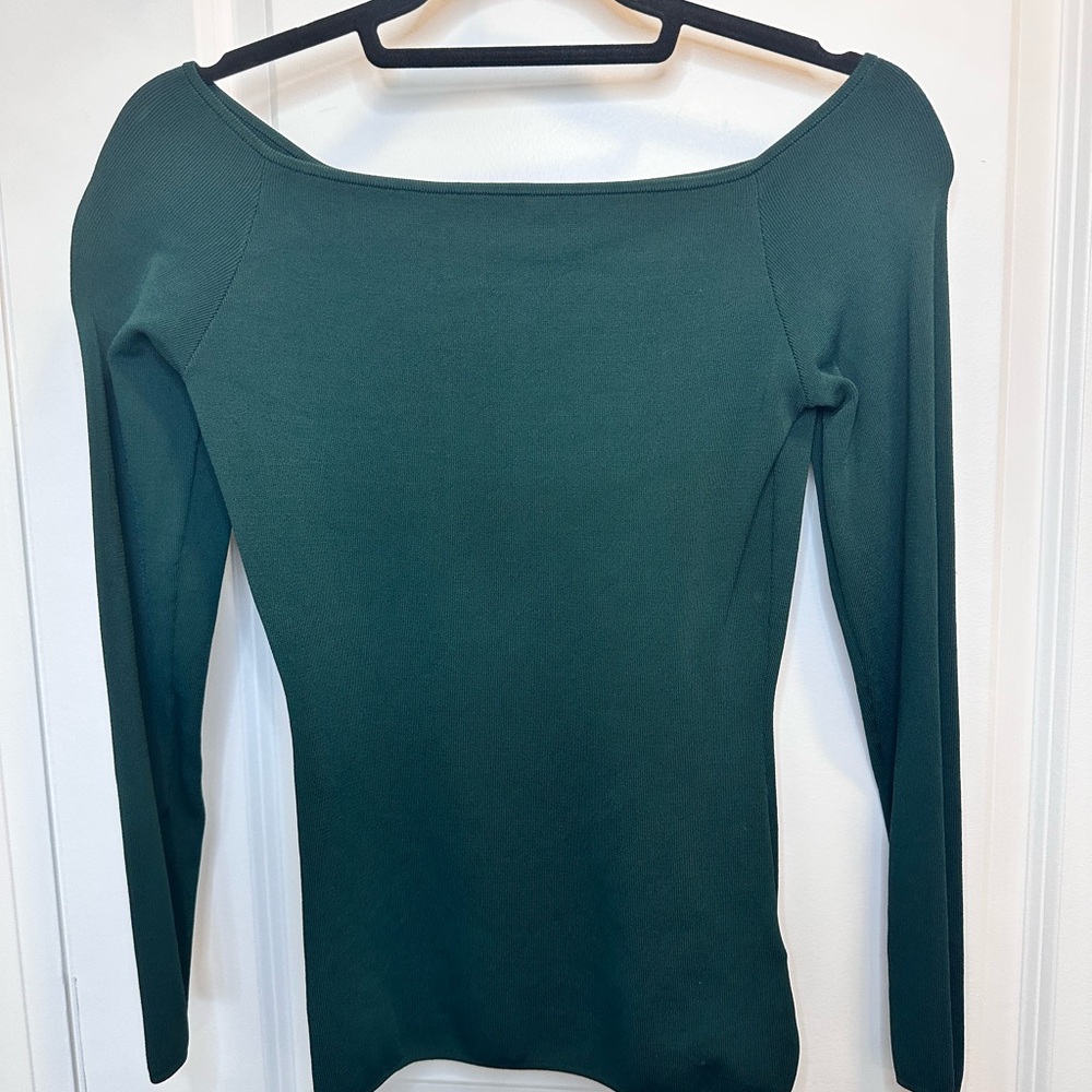 H&M Dark Forest Green Women's Top